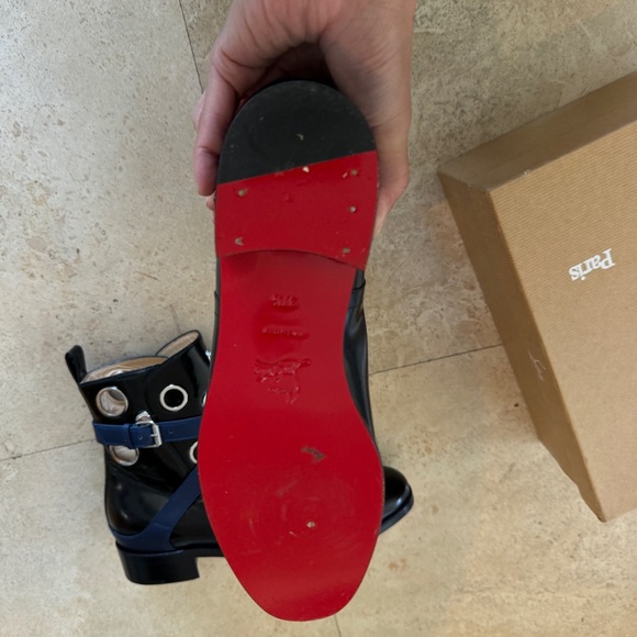 Christian Louboutin + Jonathan Saunders Scubabootie 25 Ankle Boots - Picture 2 of 7